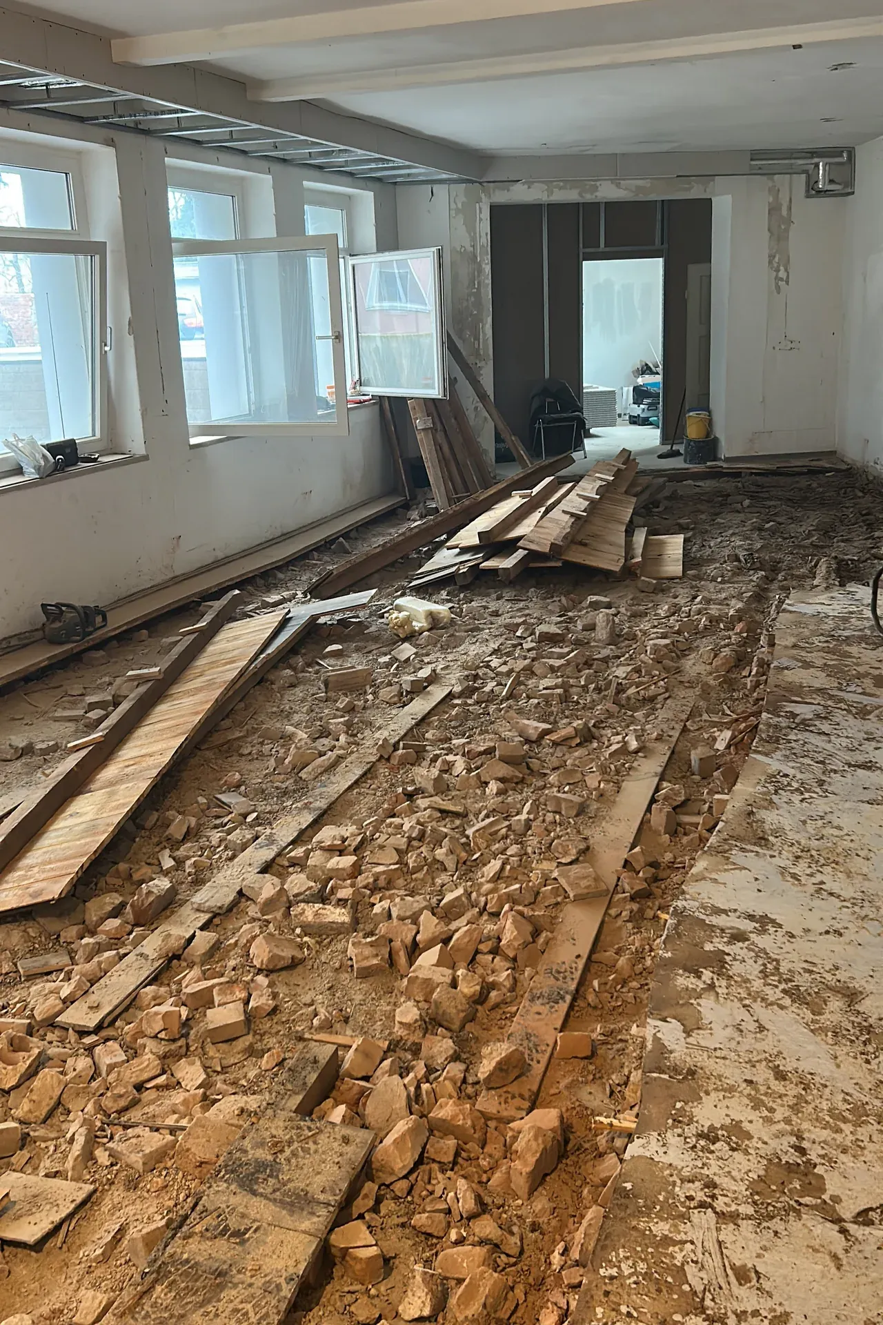 Projekt Loft entkernen