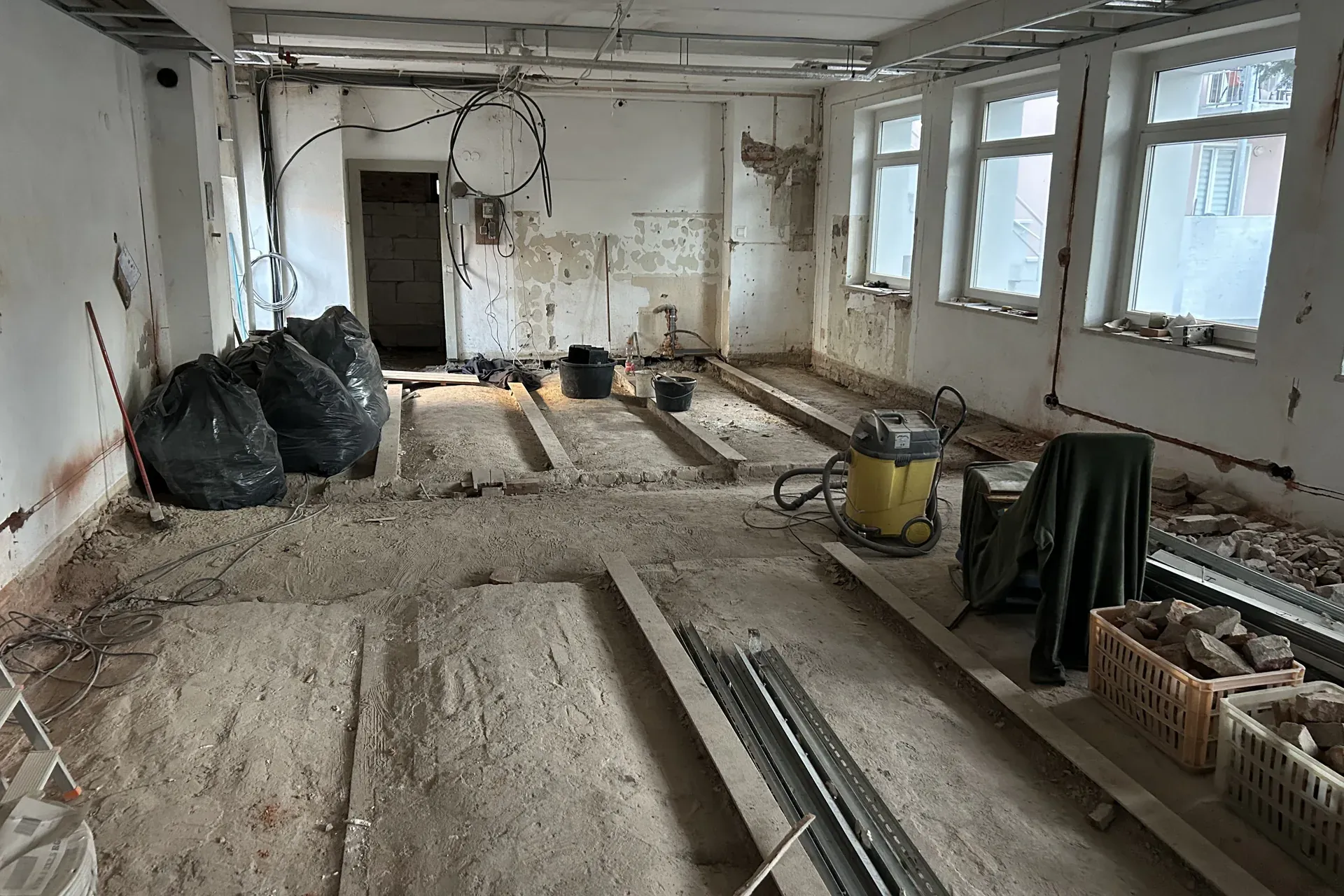 Projekt Loft entkernen